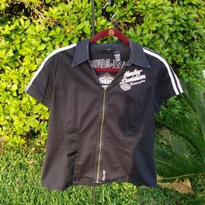 Ladies Harley Davidson Garge Shirt